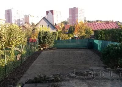 Vyčištění malé zahrady Praha